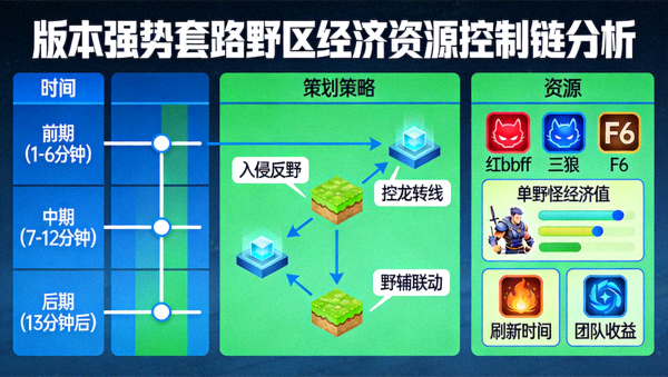 版本强势套路野区经济资源控制链分析配图