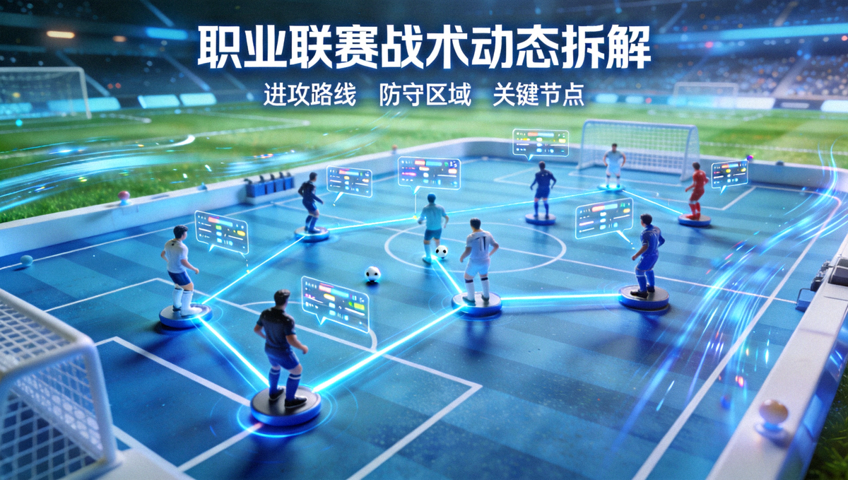 职业联赛战术动态拆解沙盘实况画面展示图